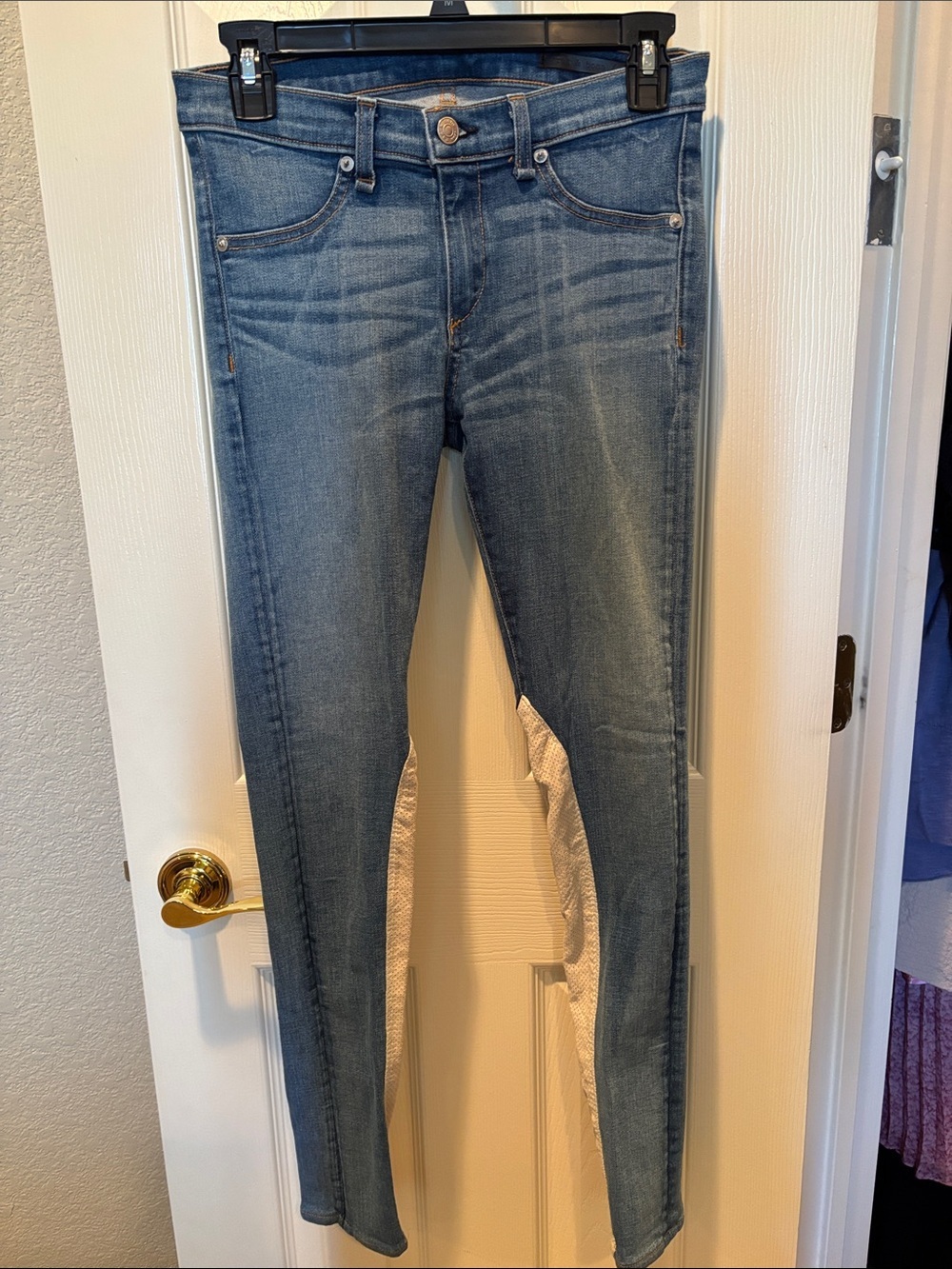 rag & bone Women's Skinny Jodhpur Jeans - Medium Wash Size 28